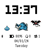 DQM Gamified Watchface
