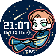 John.T Time and Date - Pebble Appstore