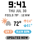 TouchyWeather - Weather WatchFace