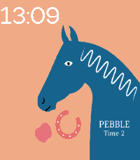 Hermes Lucky Horse for Time 2 - Blue/Yellow