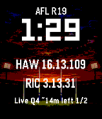 AFL WatchFace